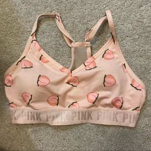 VS Pink peach sports bra